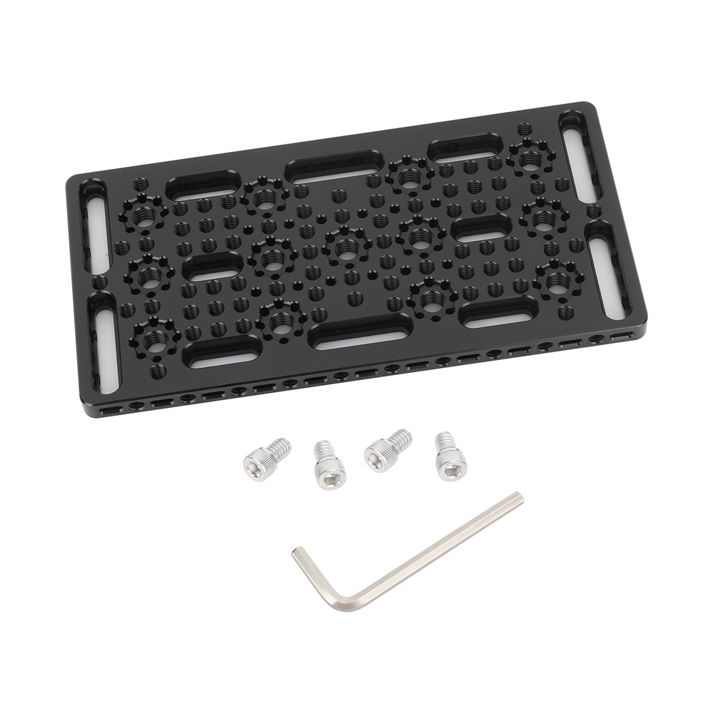 CAMVATE Multi-Purpose Mounting Cheese Plate with ARRI Accessory Mounts