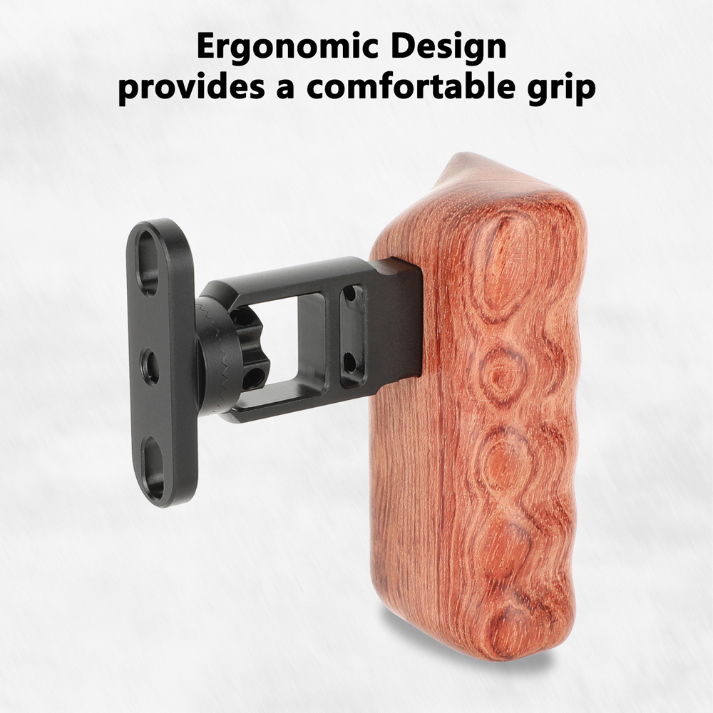 CAMVATE Univeral Side Handle with Rosette Joint & 1/4" Mount