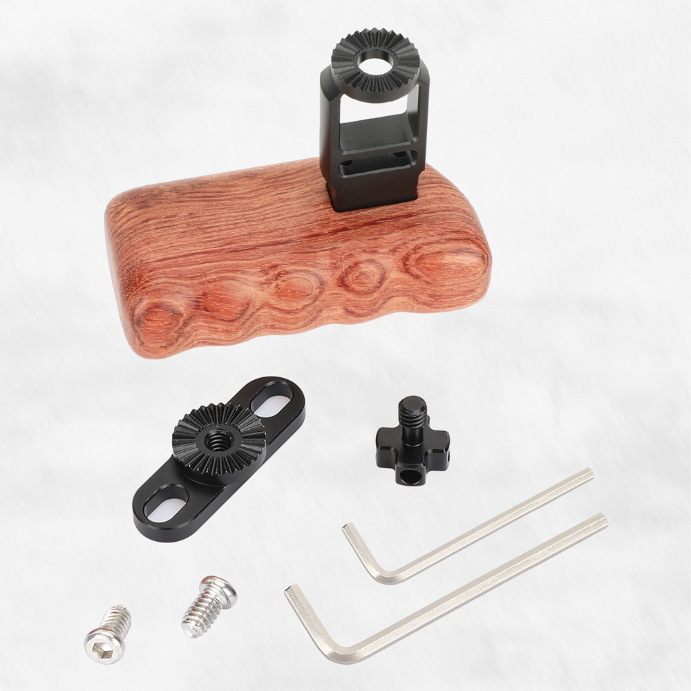(未使用･未開封品)　camvate木製ハンドルグリップwith ARRIロゼットマウント( Right Hand ) wyeba8q 未使用 中古品】camvate木製ハンドルグリップwith ARRIロゼット