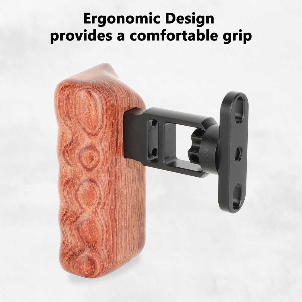 CAMVATE Univeral Side Handle with Rosette Joint & 1/4" Mount