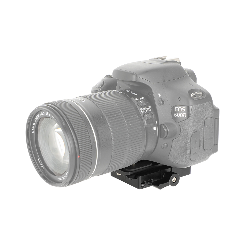 CAMVATE Quick Release ARCA-Type Baseplate with 15mm LWS Rod Mount