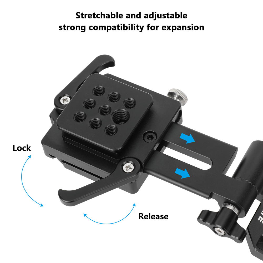 CAMVATE Foldable L-Bracket with Arca-Type Plate