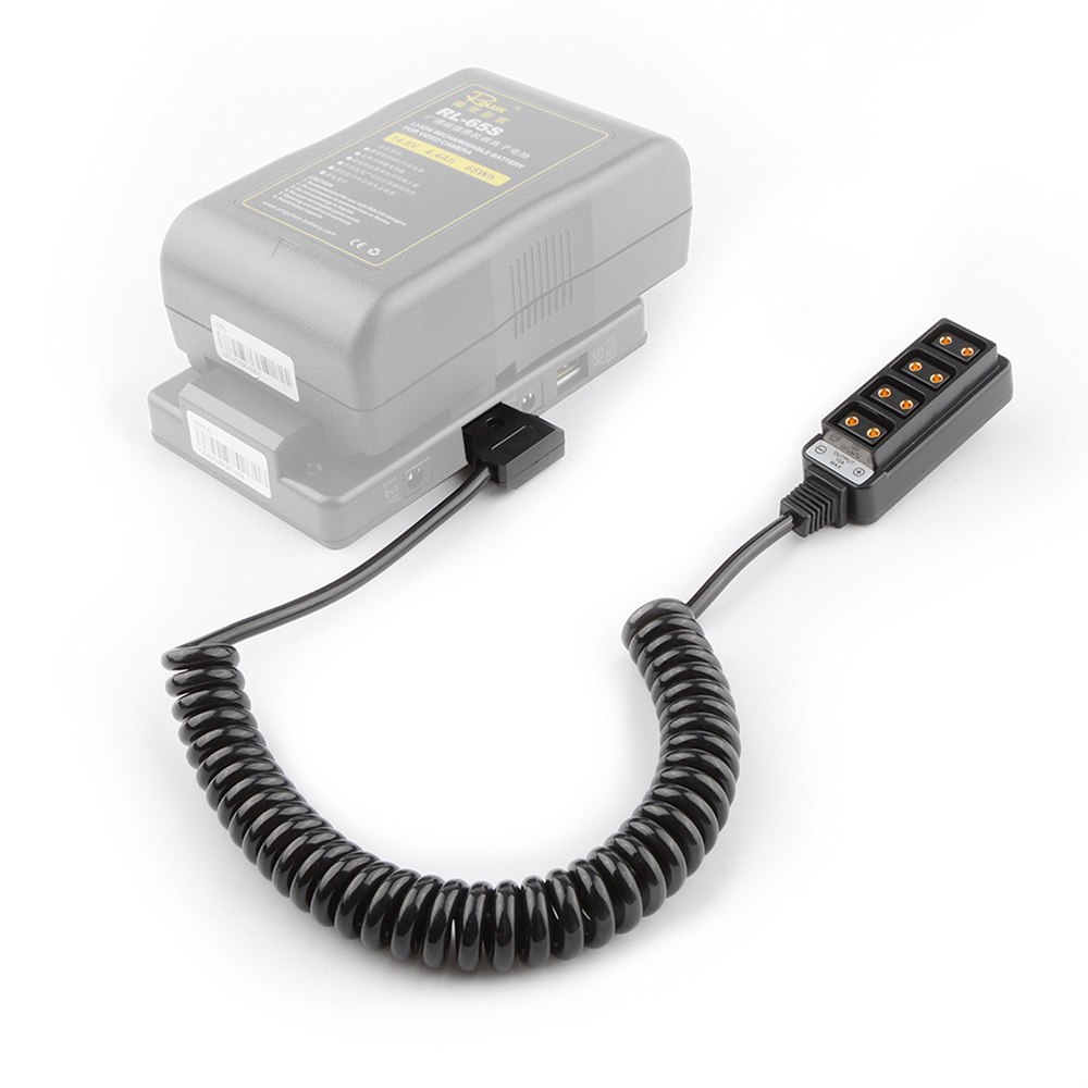 CAMVATE Male D-Tap to 4-Port Female D-Tap Splitter Hub
