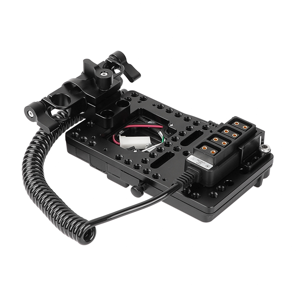 CAMVATE Male D-Tap to 4-Port Female D-Tap Splitter Hub