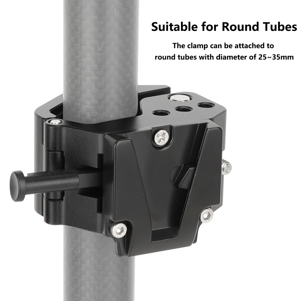 CAMVATE 30mm Rod Clamp with V-Mount Plate for DJI Ronin & Freely MōVI Pro