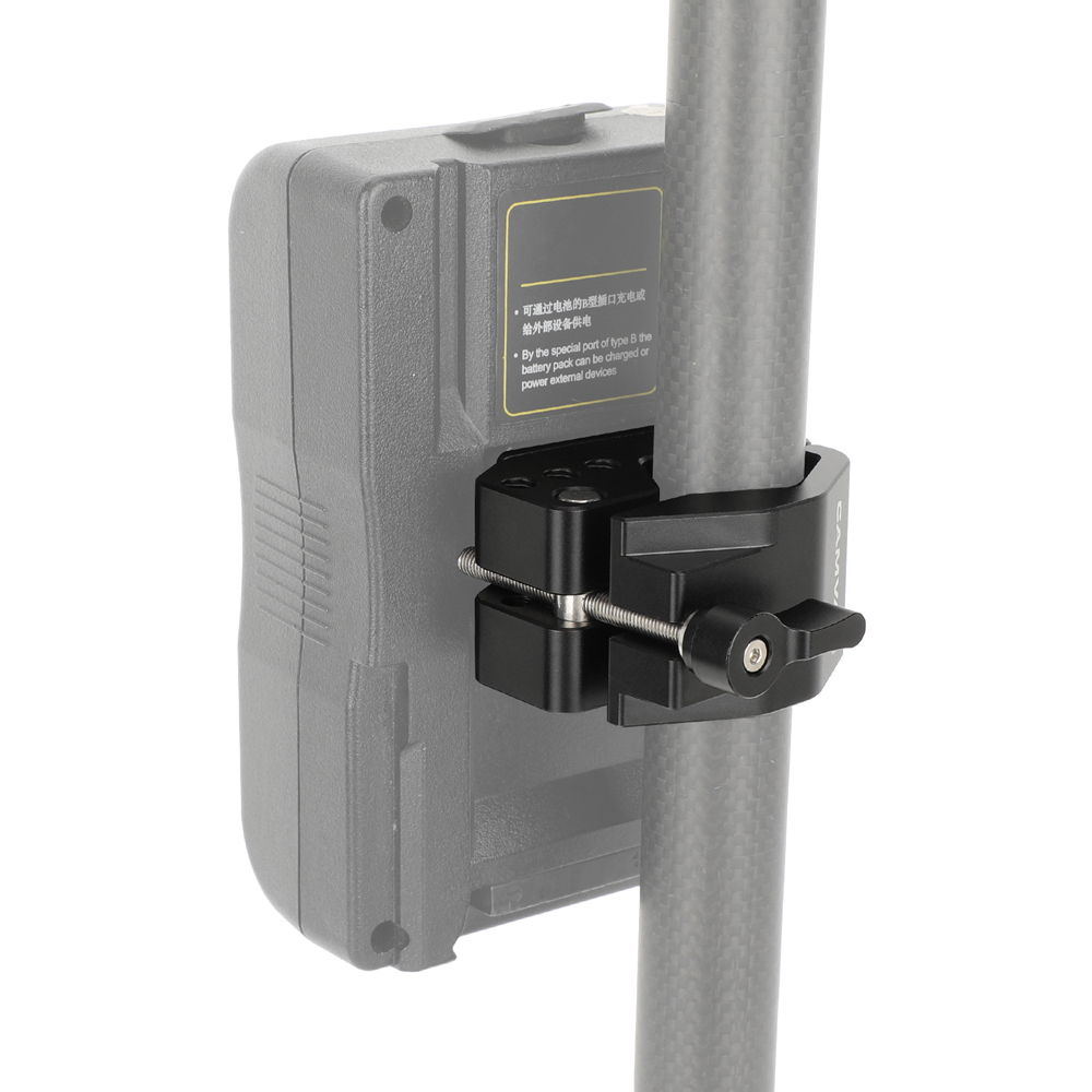 CAMVATE 30mm Rod Clamp with V-Mount Plate for DJI Ronin & Freely MōVI Pro
