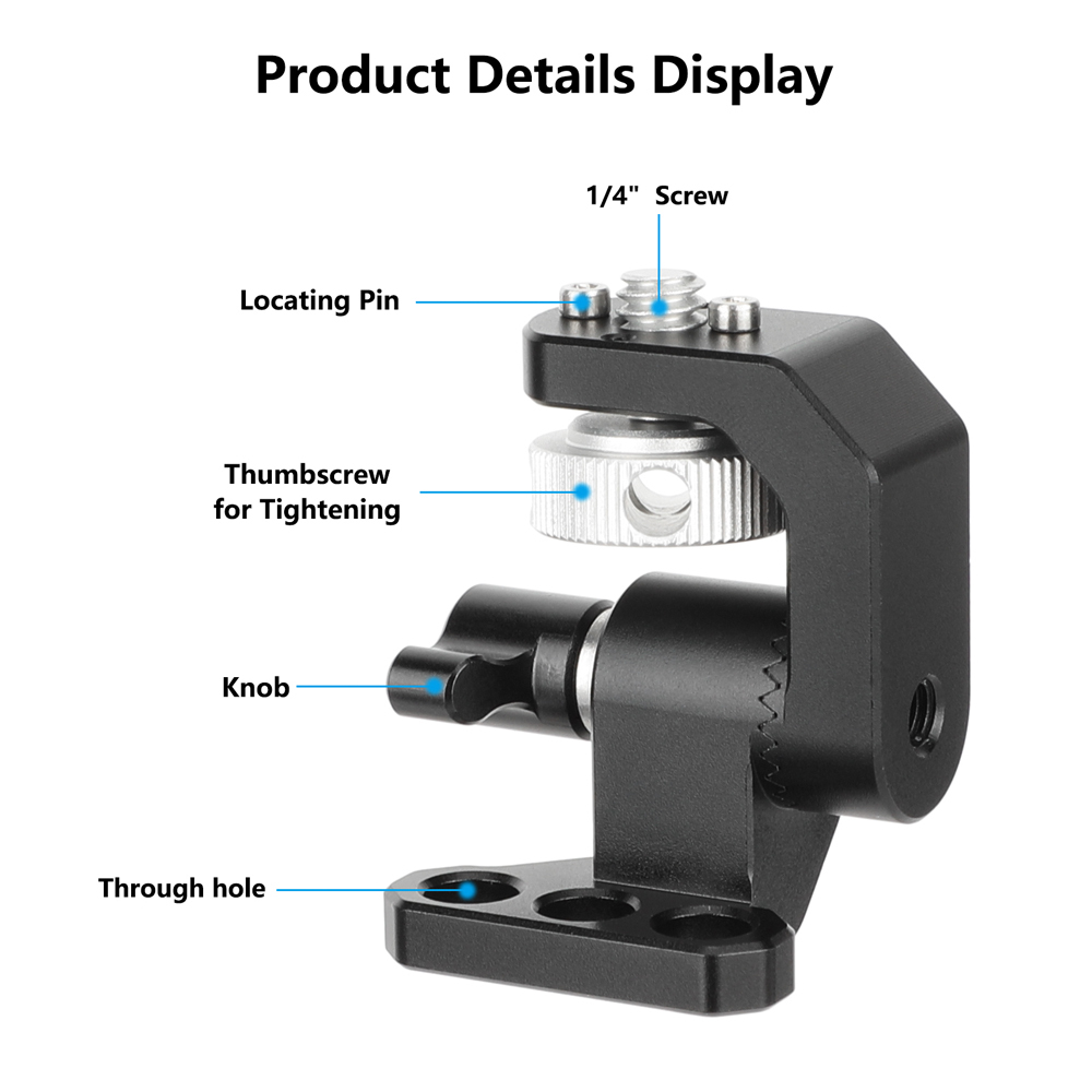 CAMVATE Tilt Adjustable Mount for SmallHD On-Camera Monitors