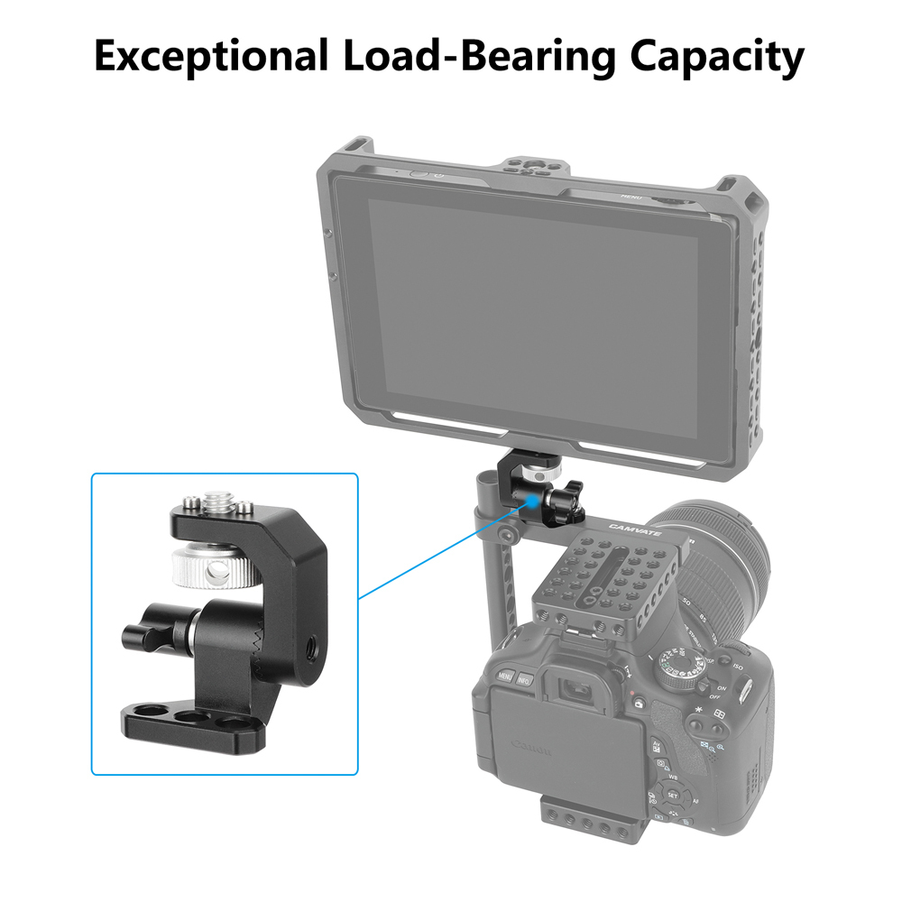 CAMVATE Tilt Adjustable Mount for SmallHD On-Camera Monitors