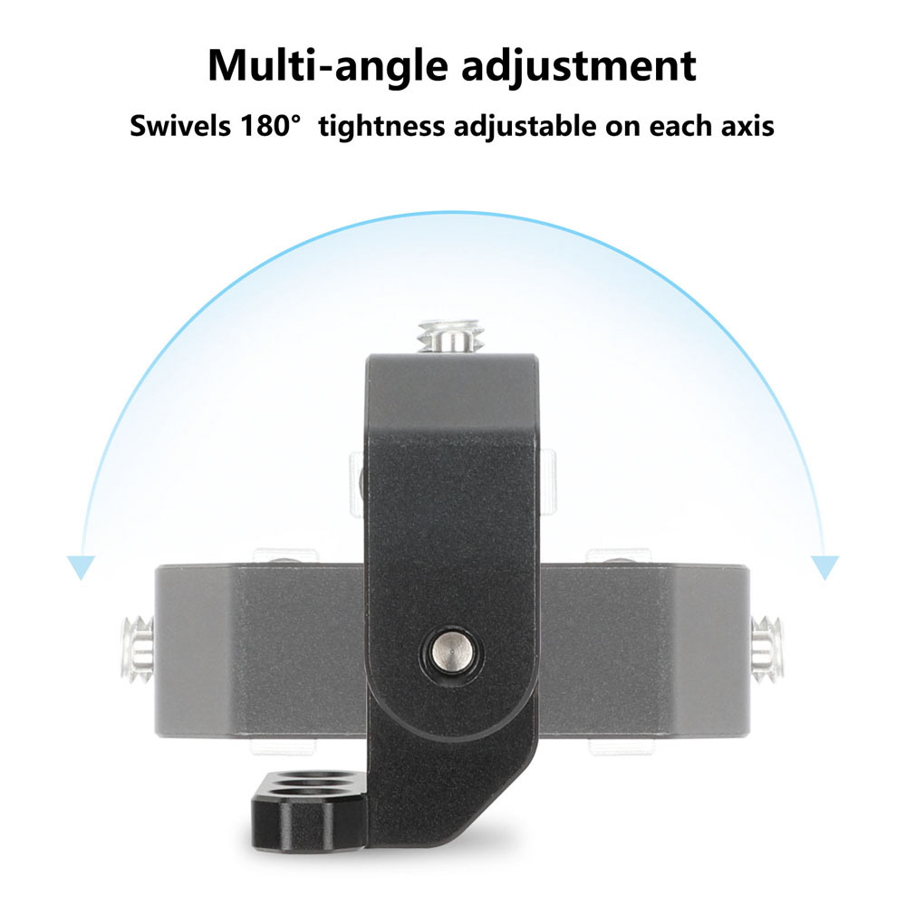 CAMVATE Tilt Adjustable Monitor Mount with Rosette Joint for SmallHD On-Camera Monitors