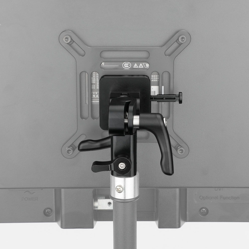 CAMVATE Quick Release V-Lock Mount to C-Stand/Baby Pin Adapter