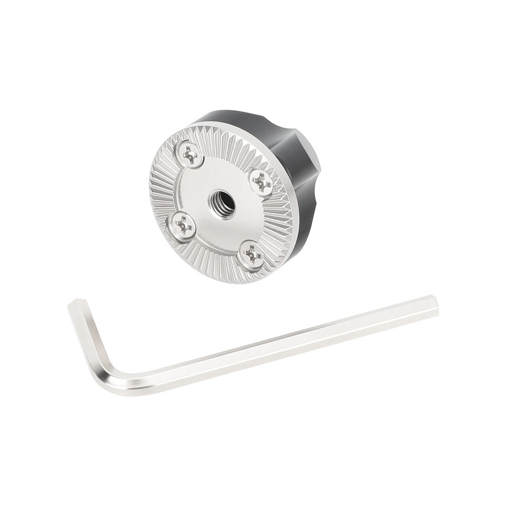 CAMVATE M6 ARRI Rosette Mount With 3/8"-16 Mounting Screw & ARRI Locating Pins