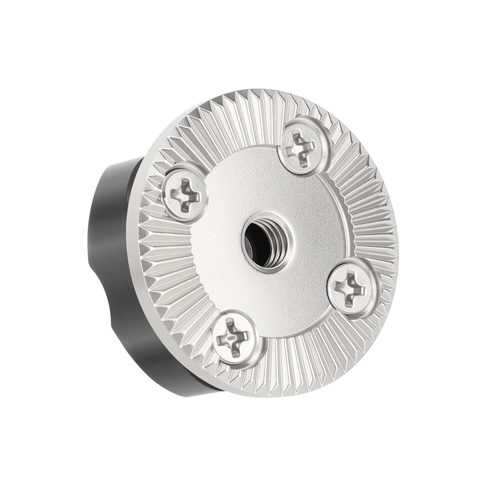 CAMVATE Standard M6 ARRI Rosette Mount With 1/4"-20 Mounting Screw & Locating Pins