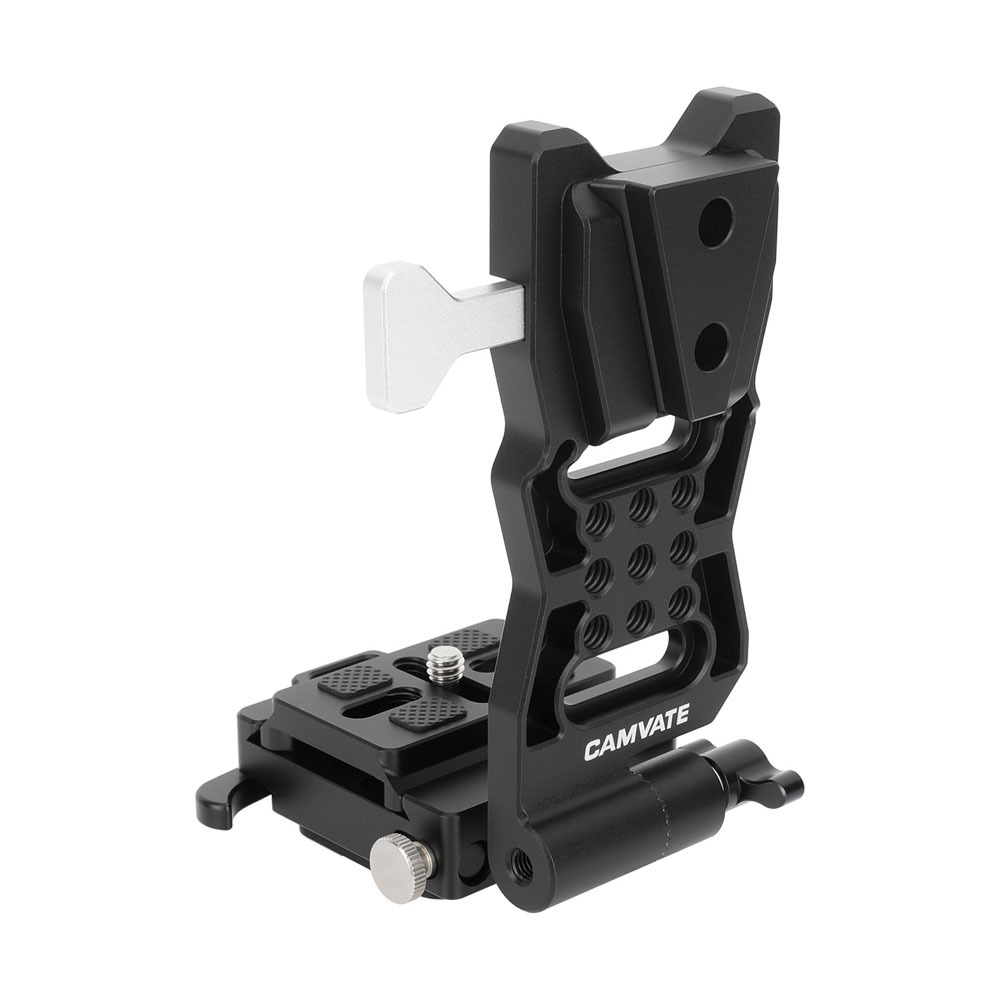 CAMVATE L-Shaped V-Lock Mounting Plate with Arca-Type Quick Release System