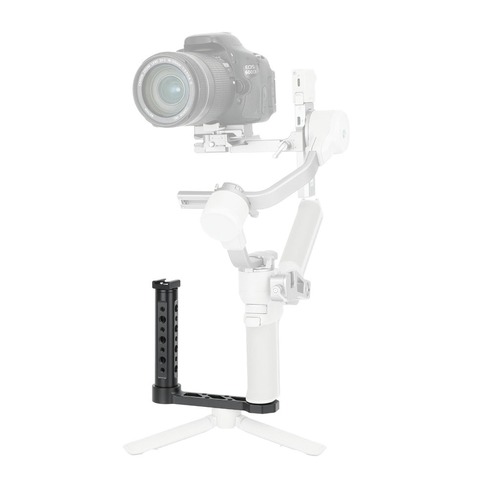 CAMVATE Handy Cheese Handle With Cold Shoe L-shape For RoninS / Zhiyun Crane Series Handheld Gimbal