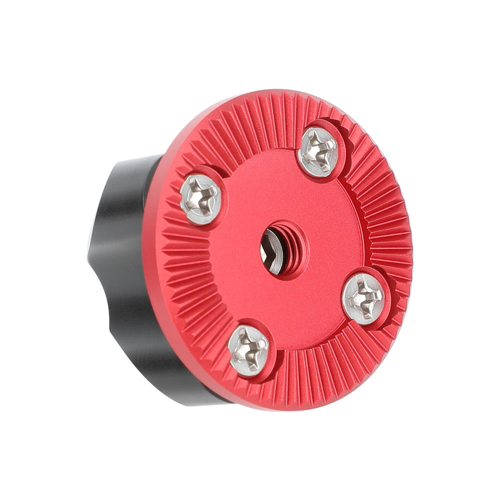 CAMVATE Standard M6 ARRI Rosette Mount With 1/4"-20 Mounting Screw & Locating Pins