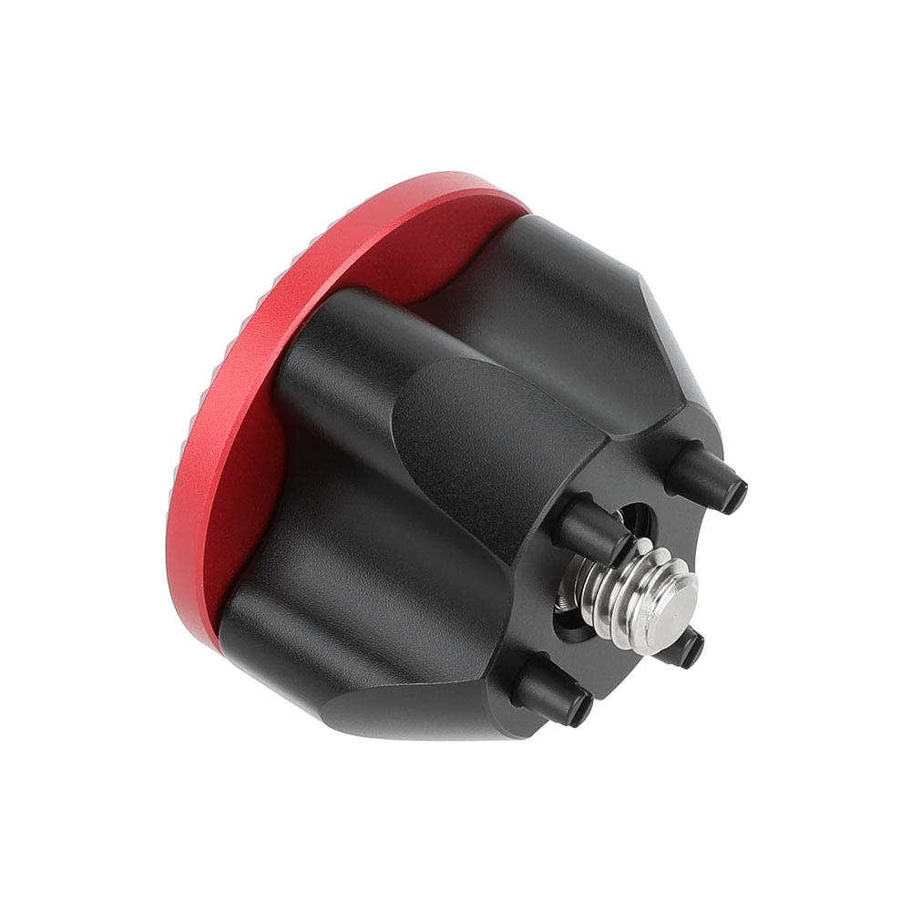 CAMVATE Standard M6 ARRI Rosette Mount With 1/4"-20 Mounting Screw & Locating Pins