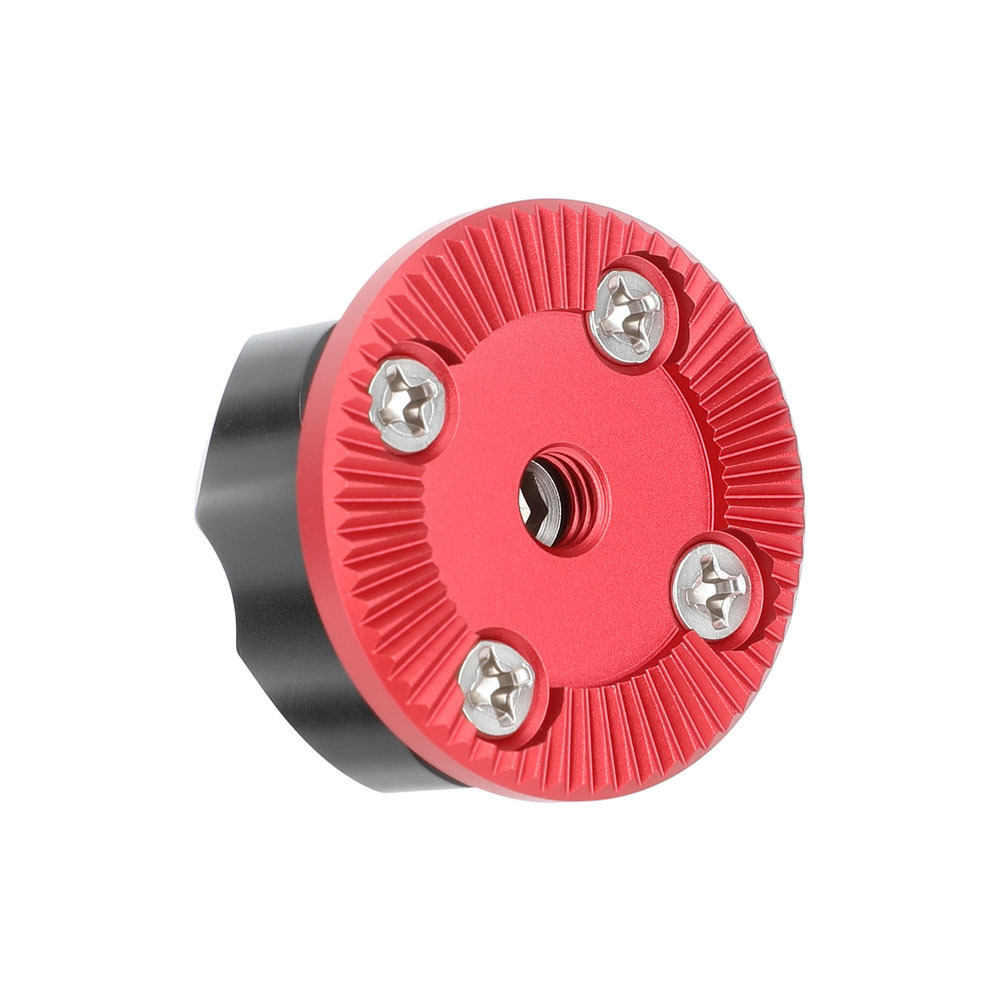 CAMVATE Standard M6 ARRI Rosette Mount With 1/4"-20 Mounting Screw & Locating Pins