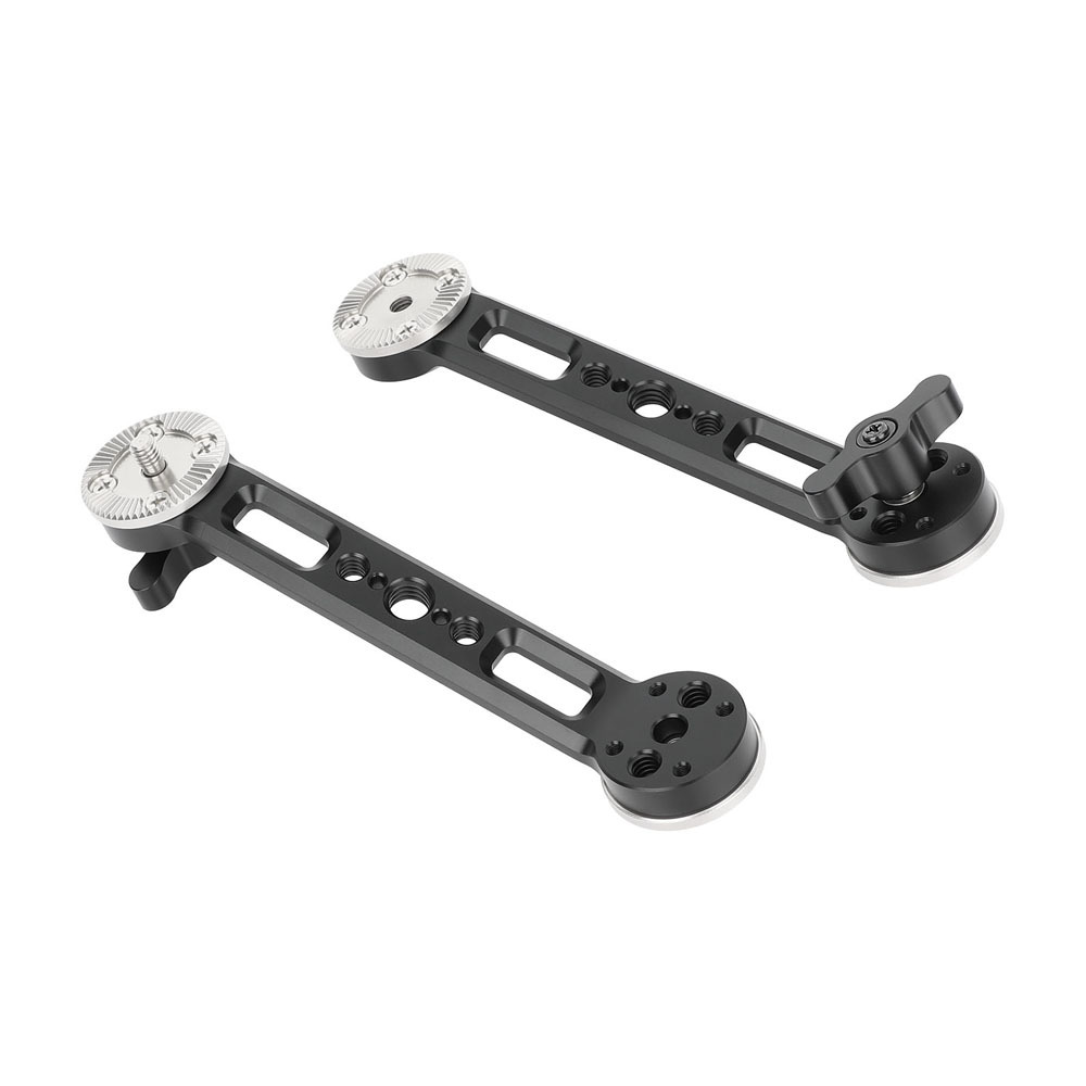 CAMVATE ARRI-Style Rosette Extension Arm with NATO Rail and M6 Screw Mounts