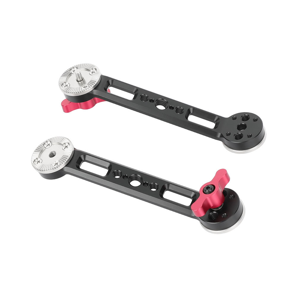 CAMVATE ARRI-Style Rosette Extension Arm with NATO Rail and M6 Screw Mounts