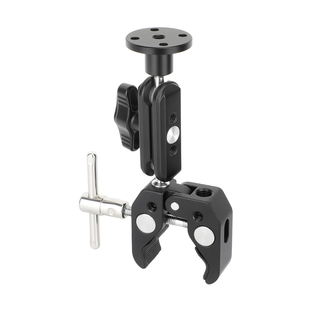 CAMVATE Super Crab Gripper Clamp with Mini Magic Arm