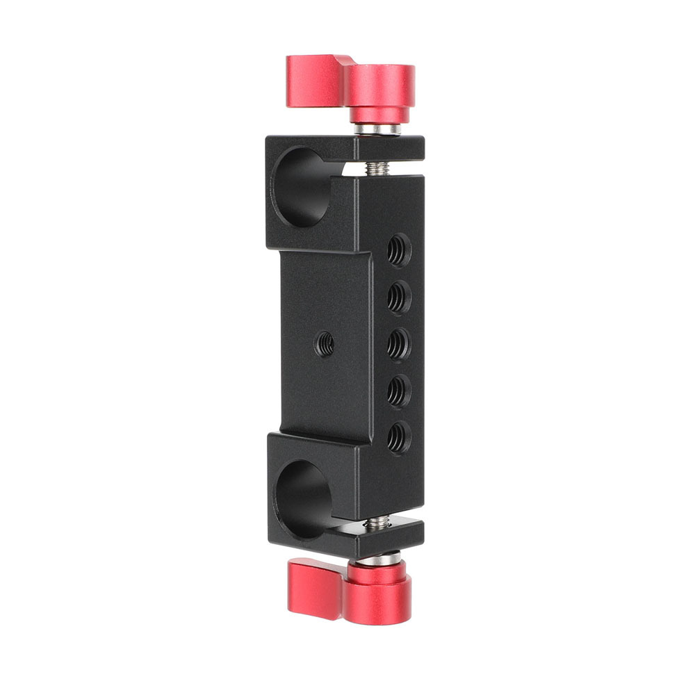 CAMVATE 15mm Railblock Rod Clamp Mount Hloder fr DSLR 15mm Rail Rig Cage Base Plate