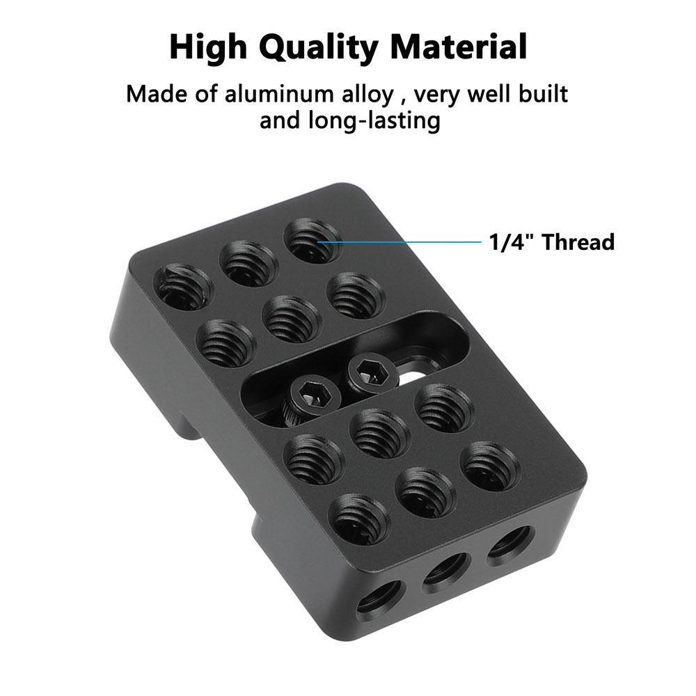 CAMVATE Mini Extension Plate with Shoe Mount