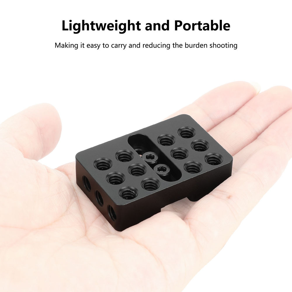 CAMVATE Mini Extension Plate with Shoe Mount