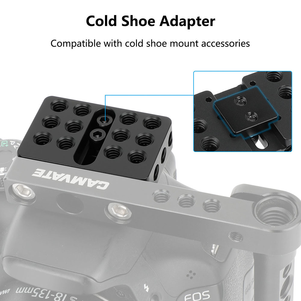 CAMVATE Mini Extension Plate with Shoe Mount