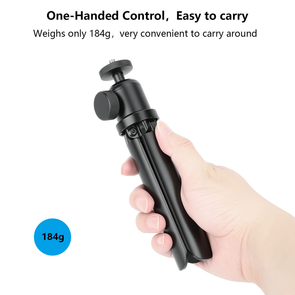 CAMVATE Mini Tabletop Tripod with 1/4"-20 Mount