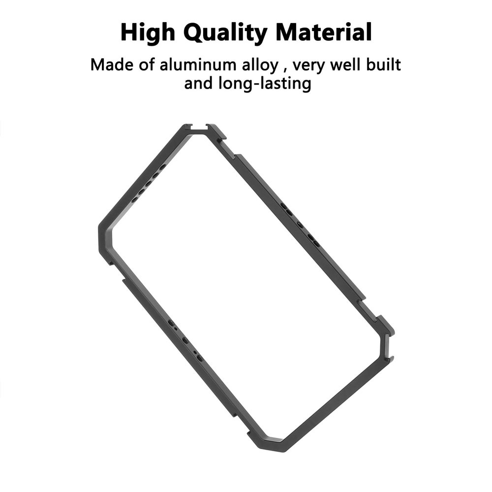 CAMVATE Universal Smartphone Full Cage Kit With Adjustable Phone Clip And Cold Shoe Mounts And 1/4" 3/8" Mounting Points