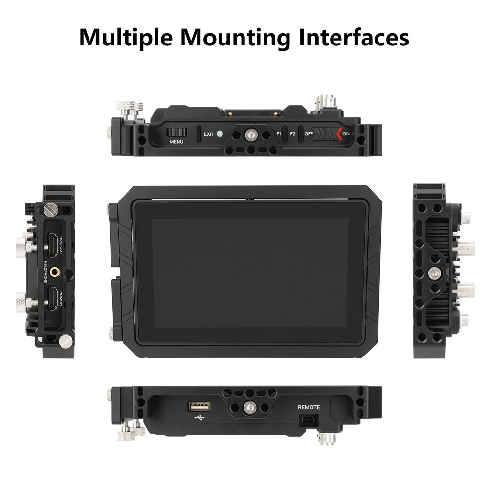 CAMVATE Full Monitor Cage for FeelWorld F7 Plus 7" 4K On-Camera Monitor