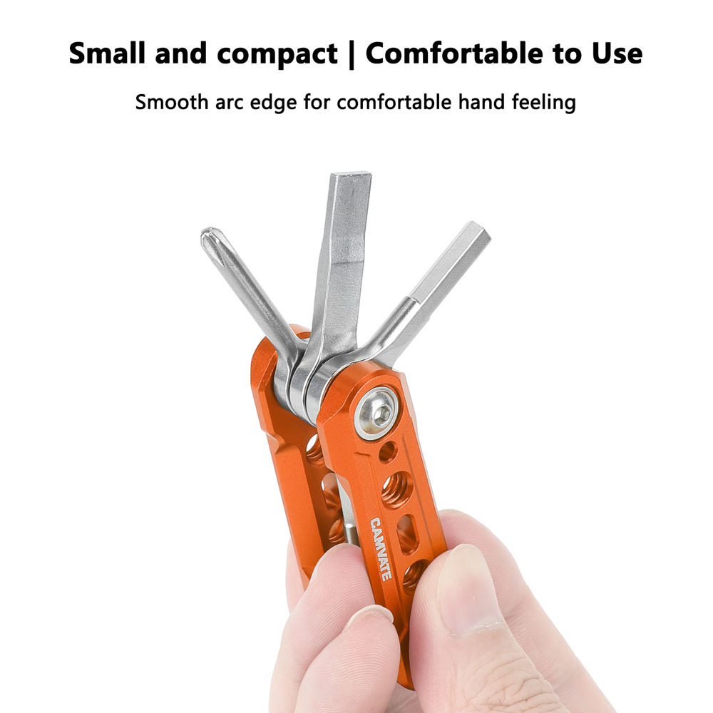 CAMVATE Folding 6-in-1 Multi-Tool Kit (Green)