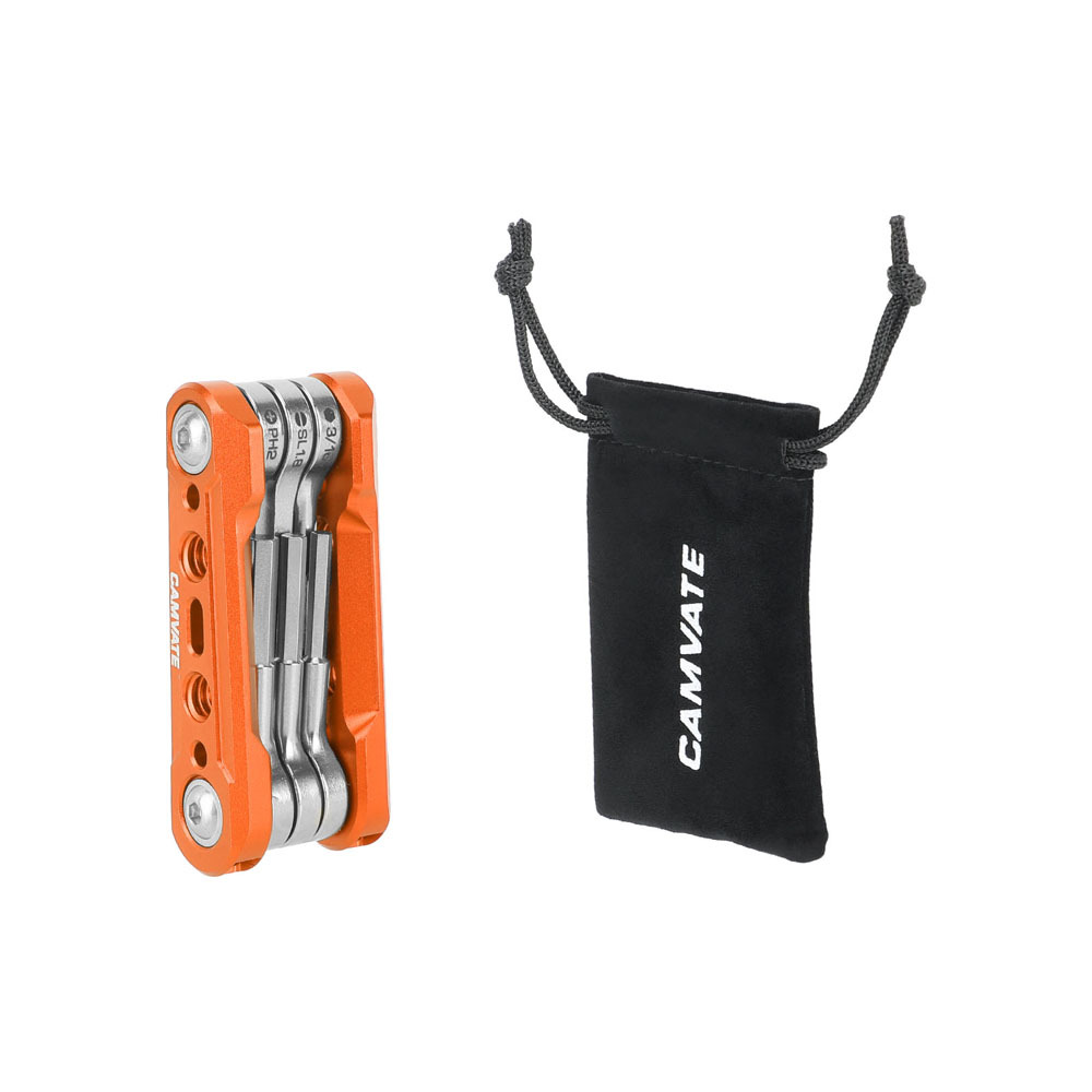 CAMVATE Folding 6-in-1 Multi-Tool Kit (Green)