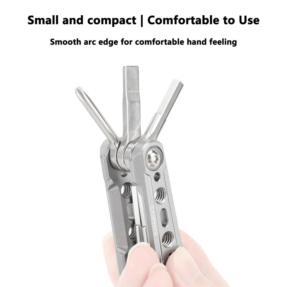 CAMVATE Folding 6-in-1 Multi-Tool Kit (Green)