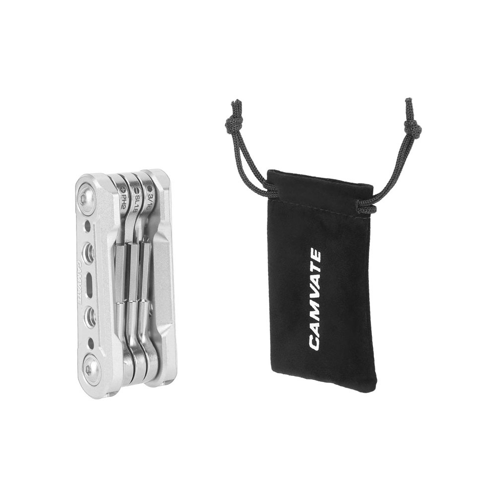 CAMVATE Folding 6-in-1 Multi-Tool Kit (Green)