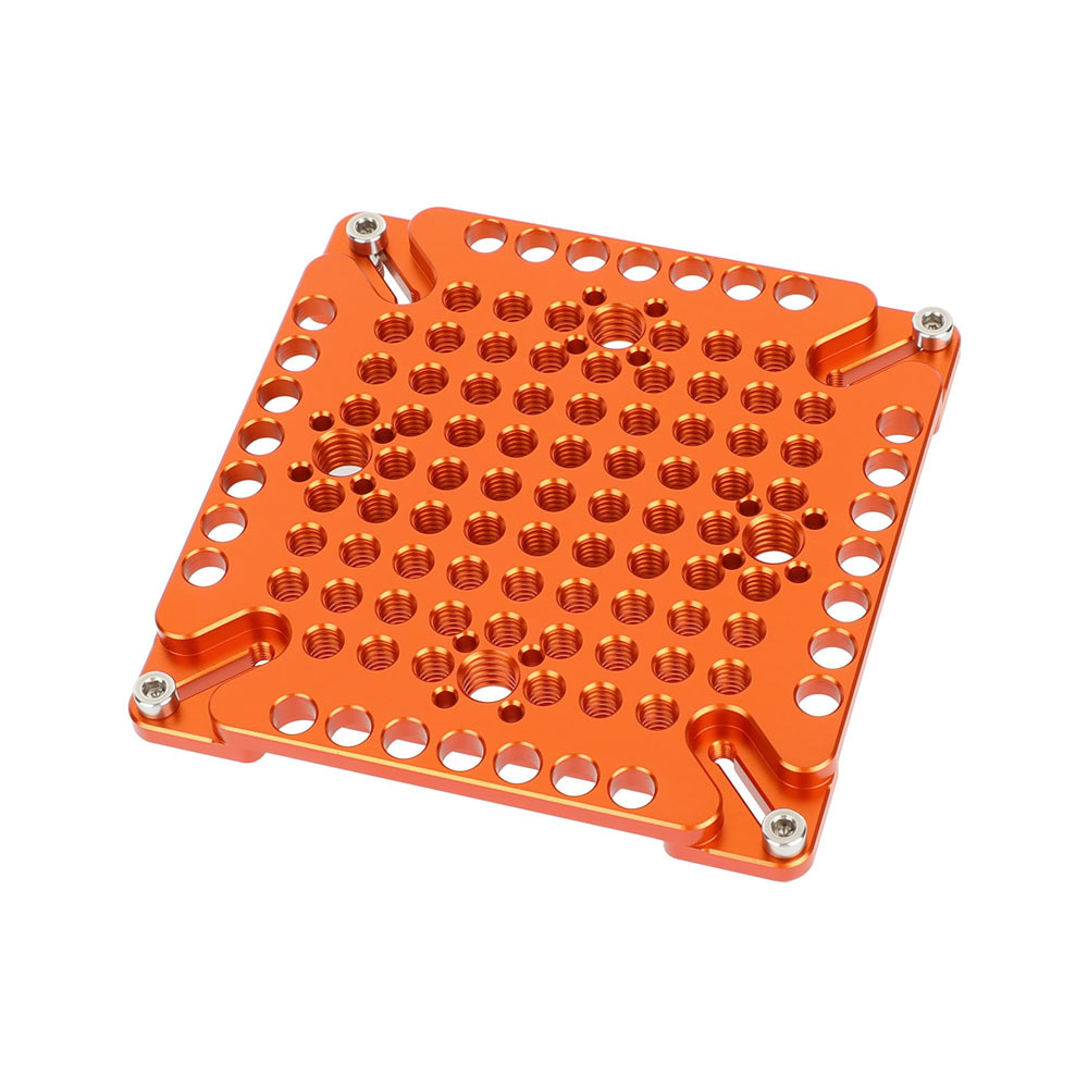 CAMVATE Multipurpose Cheese Plate with 75 to 100mm VESA Mount (Orange)