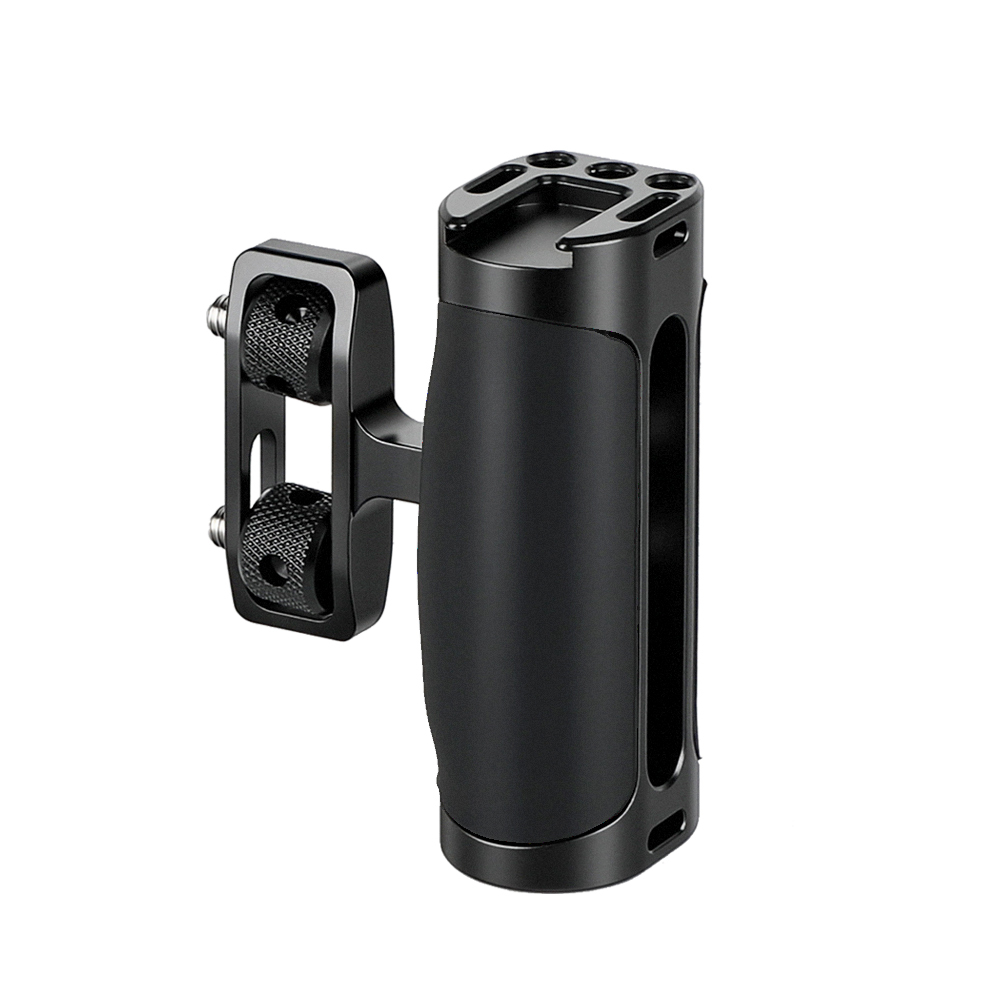 CAMVATE Univeral Side Handle with Dual 1/4"-20 Screw Mount (Black)