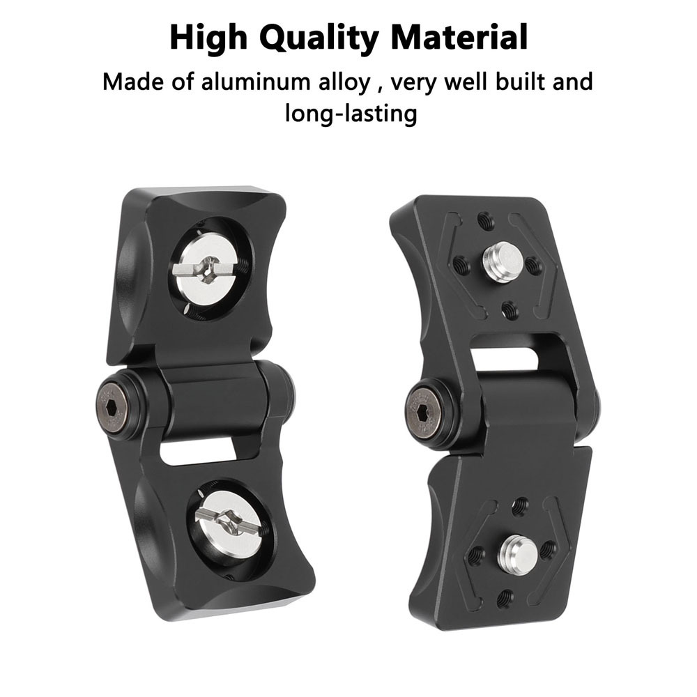 CAMVATE 1/4"-20 & 3/8"-16 Anti-Twist Accessory Mount (90-Degree)