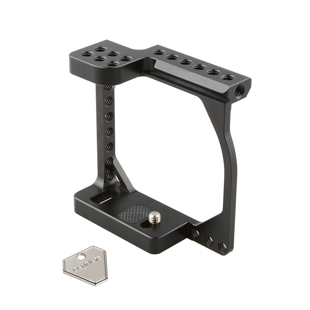 CAMVATE Camera Cage Frame For Sony A6000 / A6300 / A6400 / A6500 / A6600 & Canon Eos M