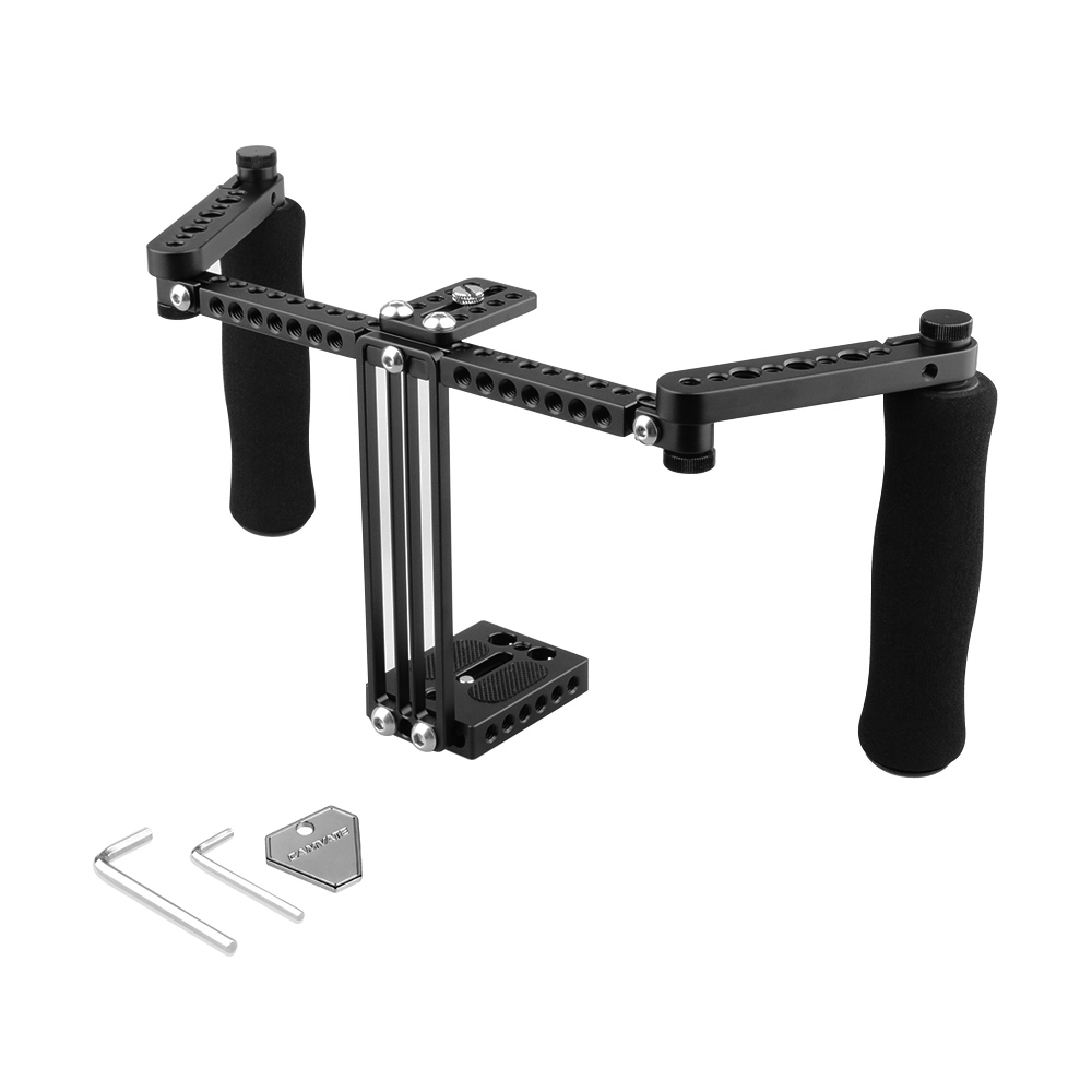 CAMVATE Concise Monitor Cage With Adjustable Sponge Handles
