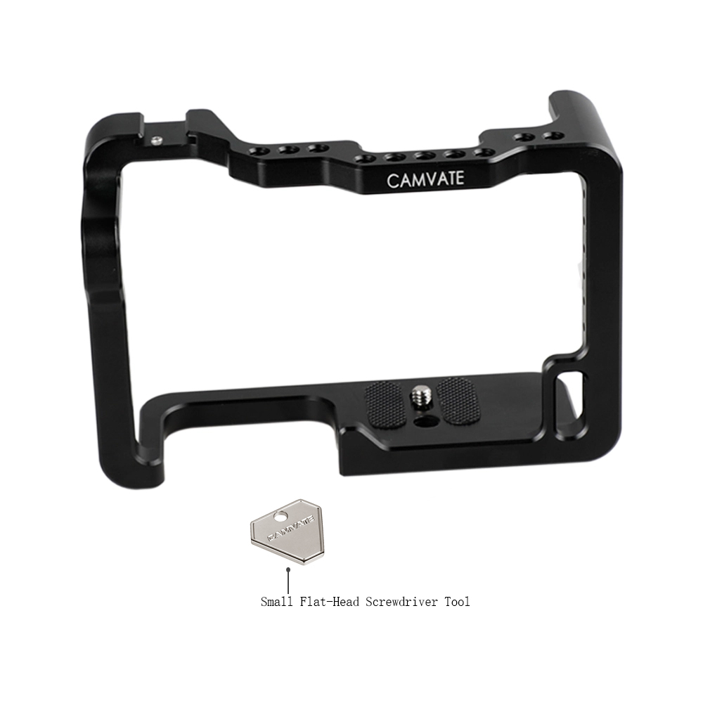 CAMVATE Panasonic GH5 Camera Cage Full Frame With Shoe Mount