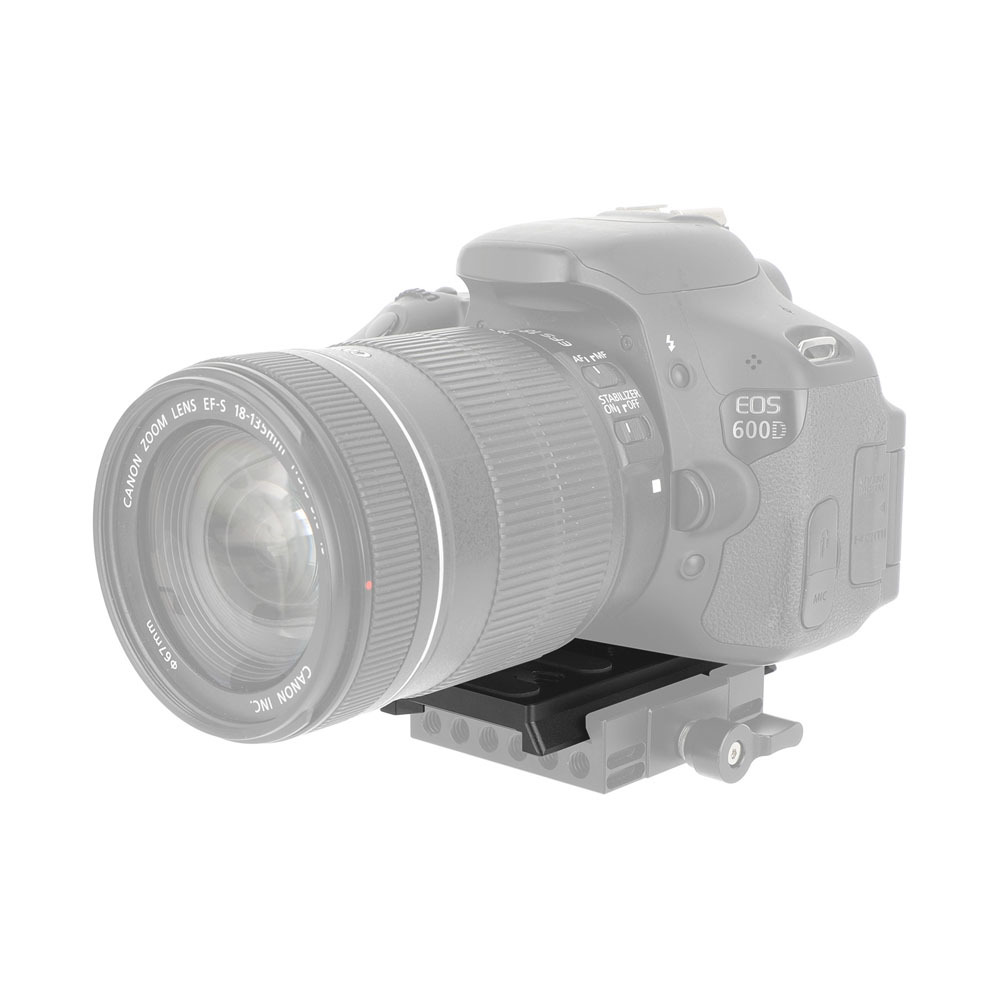 CAMVATE Manfrotto-Style Quick Release Camera Plate with 1/4"-20 & 3/8"-16 Screw