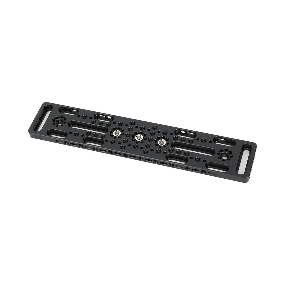 CAMVATE Multi-Purpose Mounting Cheese Plate with Anti-Twist Accessory Mounts (Narrow)