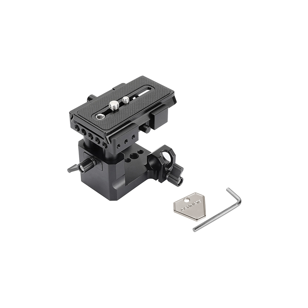 CAMVATE Quick Release Mount Base QR Plate For Manfrotto Standard Accessory DSLR Camera