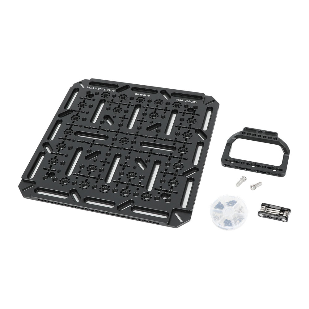 CAMVATE Cheese Plate Extension Mounting Platform with VESA Mount (75 x 75mm, 100 x 100mm, 200 x 200mm)