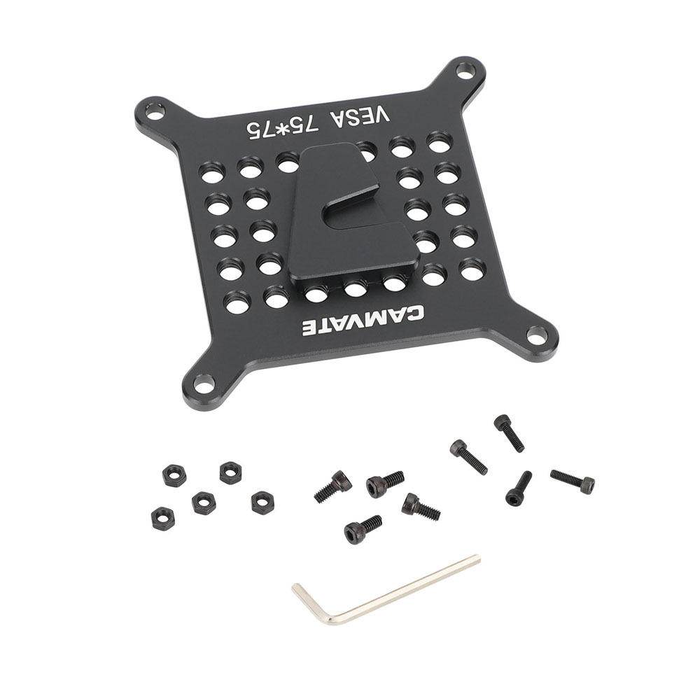 CAMVATE Multipurpose Vesa Mount Adapter Plate with V-Lock Wedge