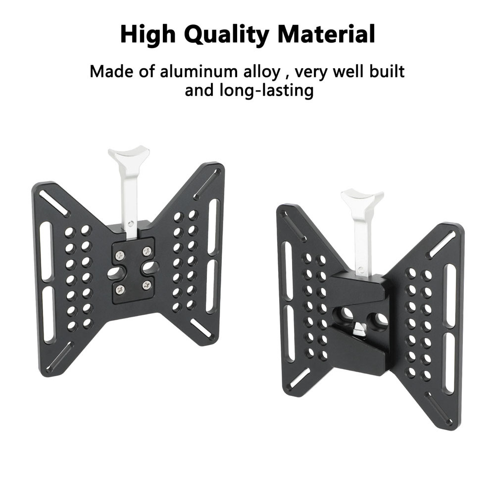 CAMVATE Multipurpose Vesa Mount Adapter Plate with V-Lock Wedge