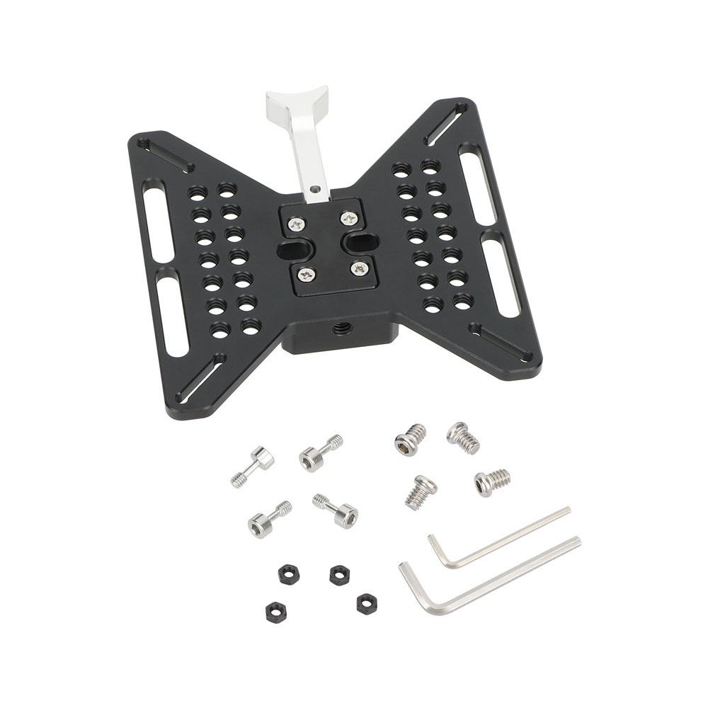 CAMVATE Multipurpose Vesa Mount Adapter Plate with V-Lock Wedge