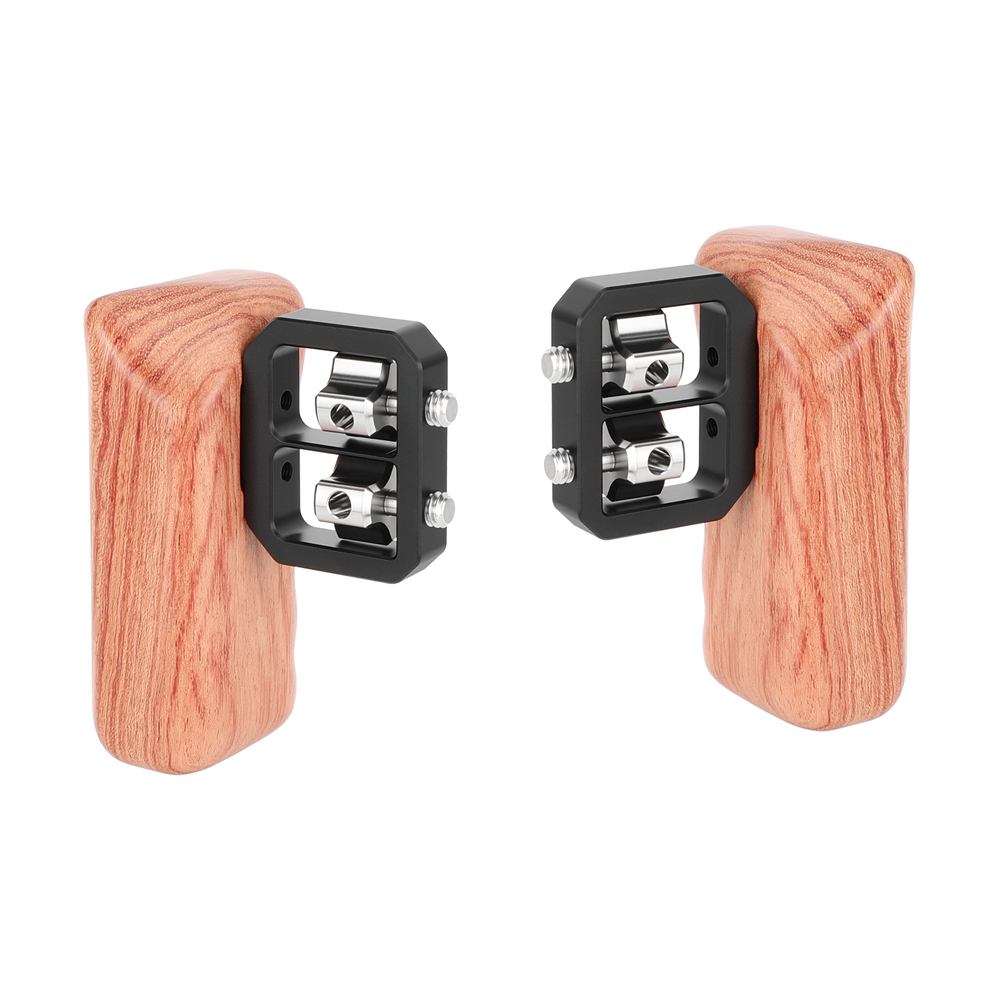 CAMVATE Wooden Handgrip with 1/4"-20 Thumbscrew (Right Hand)
