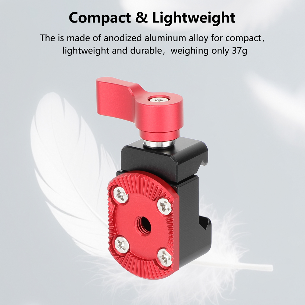 CAMVATE Quick Release NATO Clamp With ARRI Rosette M6 Thread Mount
